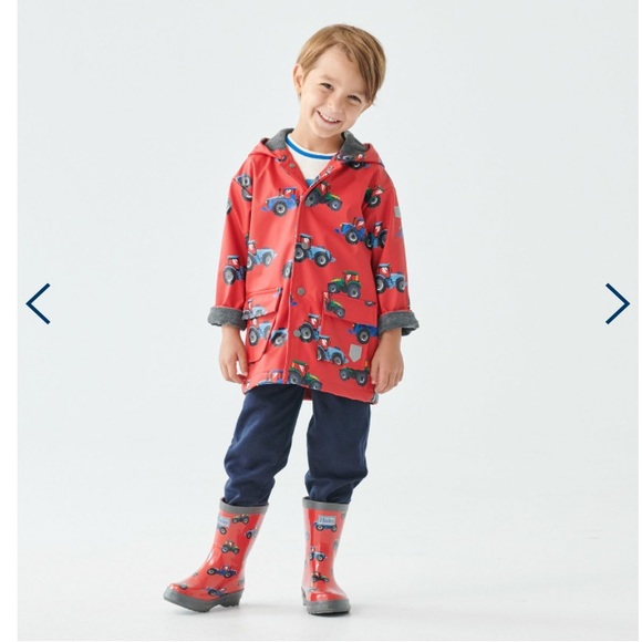 Hatley Jackets & Coats Hatley Farm Tractors Raincoat Poshmark